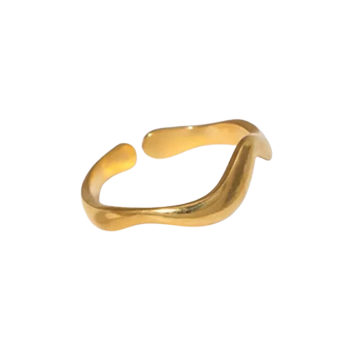 Wavey ring (guld)