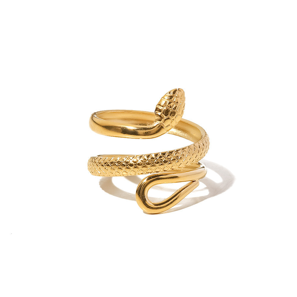 Snake ring (guld)